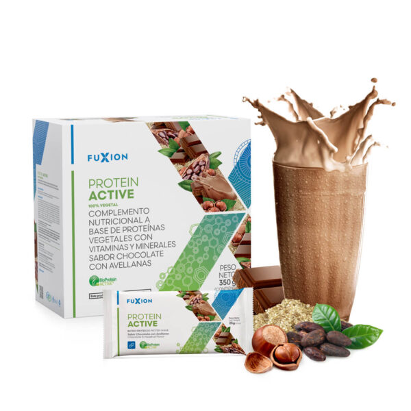 PROTEIN ACTIVE - CHOCOLATE CON AVELLANAS - Imagen 2