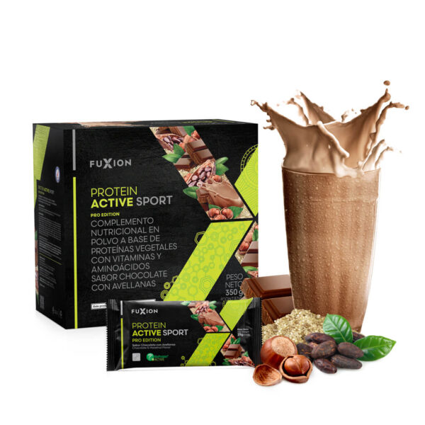 PROTEIN ACTIVE SPORT - CHOCOLATE CON AVELLANAS - Imagen 2
